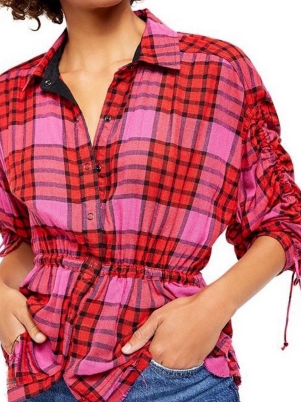 We the People Plaid Shirt
